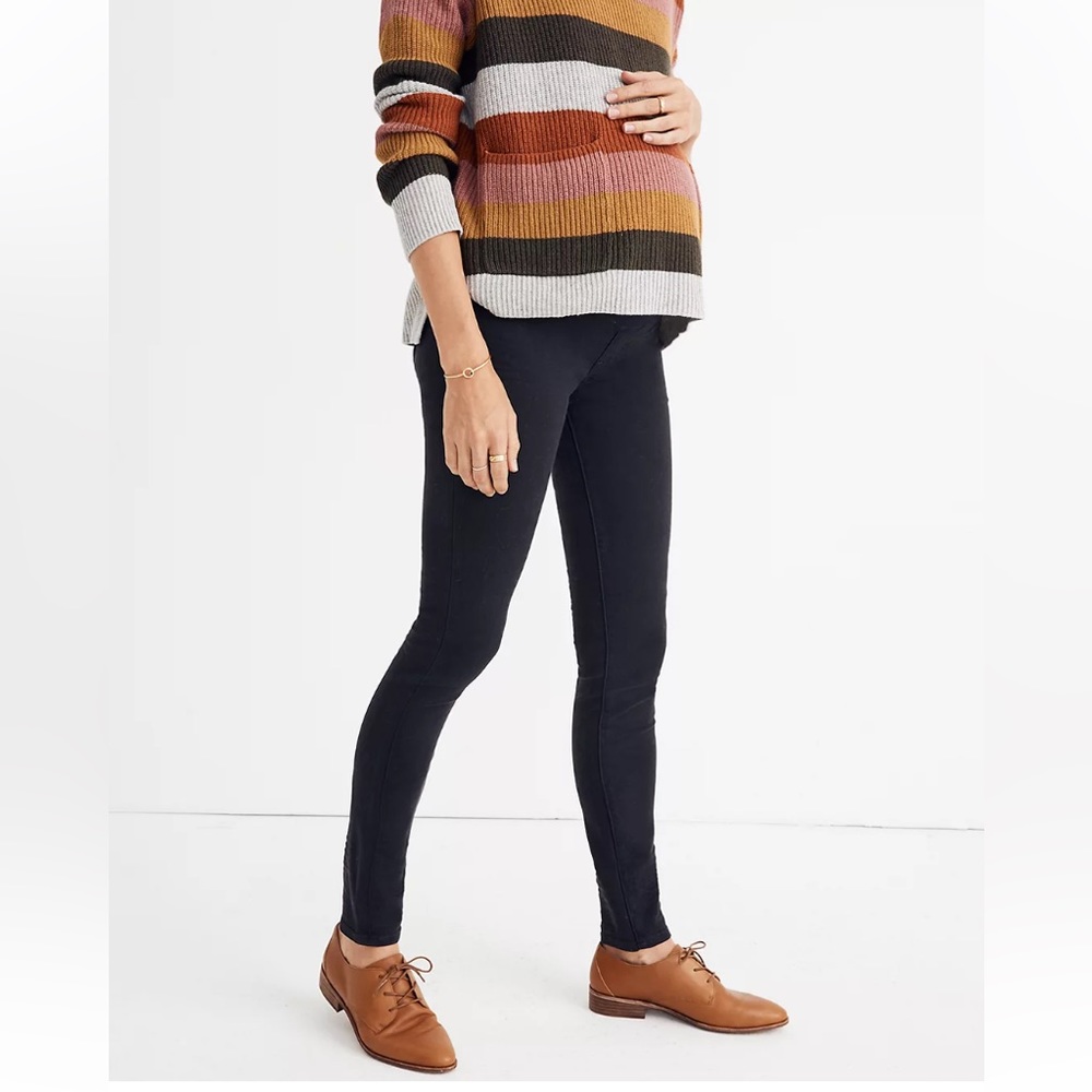 Madewell Maternity Over-the-Belly Skinny Jeans in Lunar Wash: TENCEL™ Denim